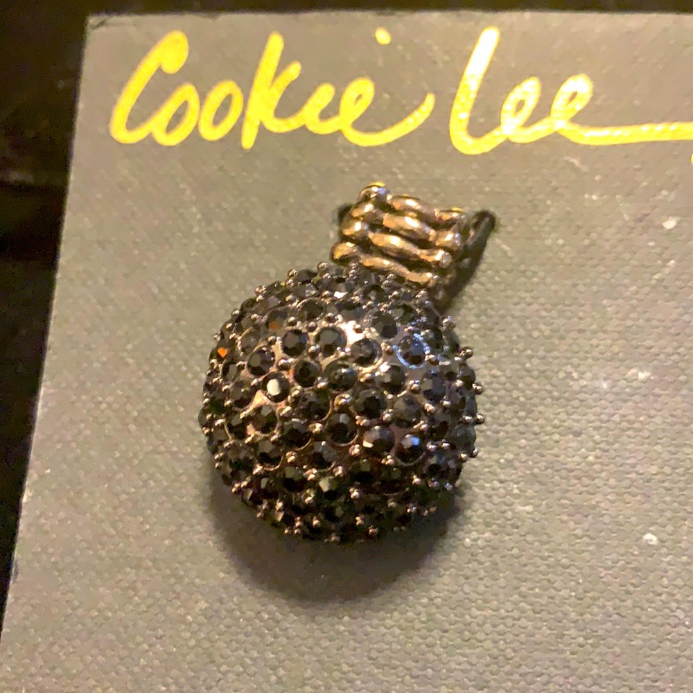 Cookie Lee Crystal Stretch Ring